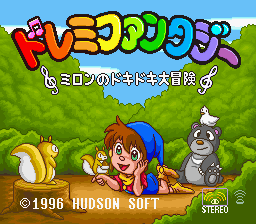 DoReMi Fantasy title screen for Super Famicom